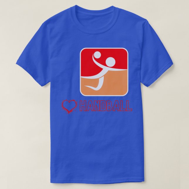Camiseta Balonmano de amor 4 (Diseño del anverso)