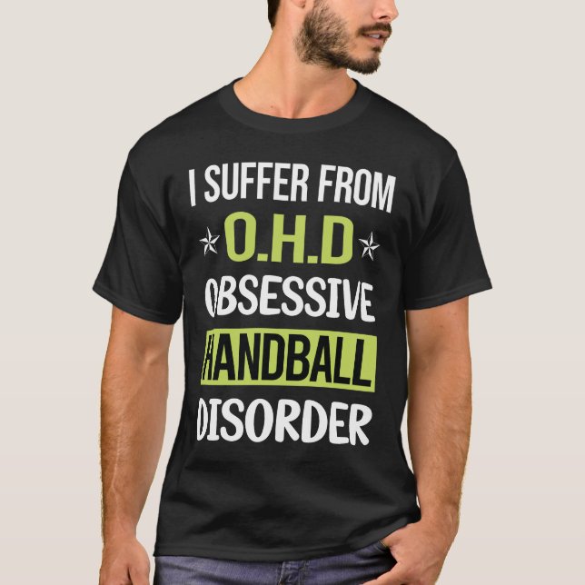 Camiseta Balonmano de amor obsesivo (Anverso)