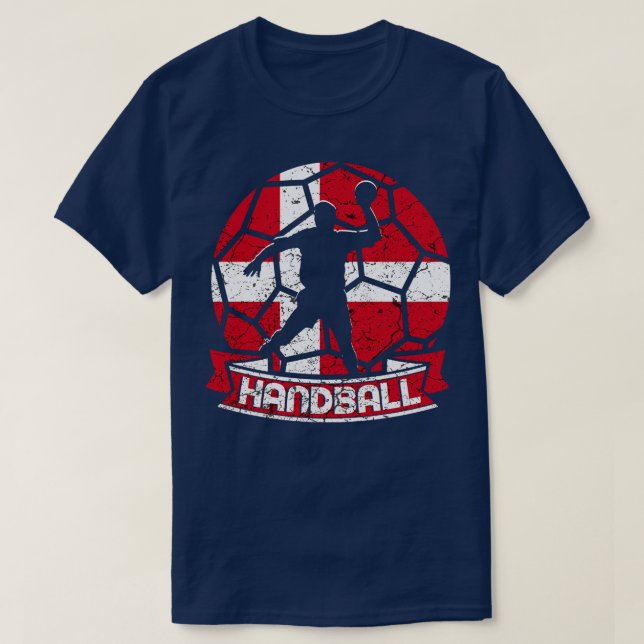 Camiseta Balonmano de Dinamarca 3 (Diseño del anverso)