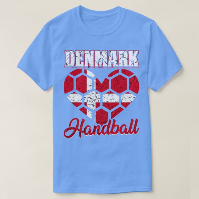 Camiseta Balonmano de Dinamarca 4 (Diseño del anverso)