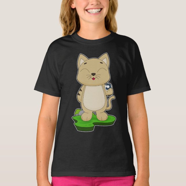 Camiseta Balonmano de gato (Anverso)