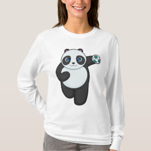 Camiseta Balonmano de jugador de balonmano de Panda