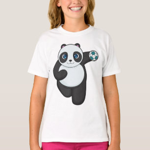 Camiseta Balonmano de jugador de balonmano de Panda