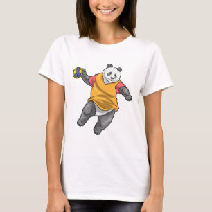 Camiseta Balonmano de jugador de balonmano de Panda