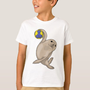Camiseta Balonmano de jugador de balonmano de sellado