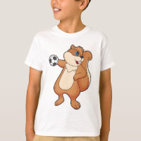 Balonmano de maniquí de ardilla