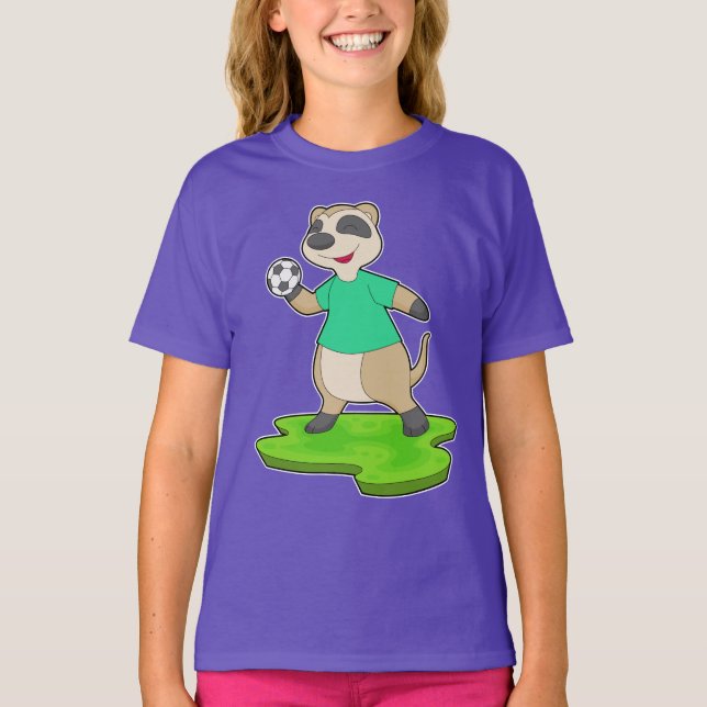 Camiseta Balonmano de Meerkat (Anverso)
