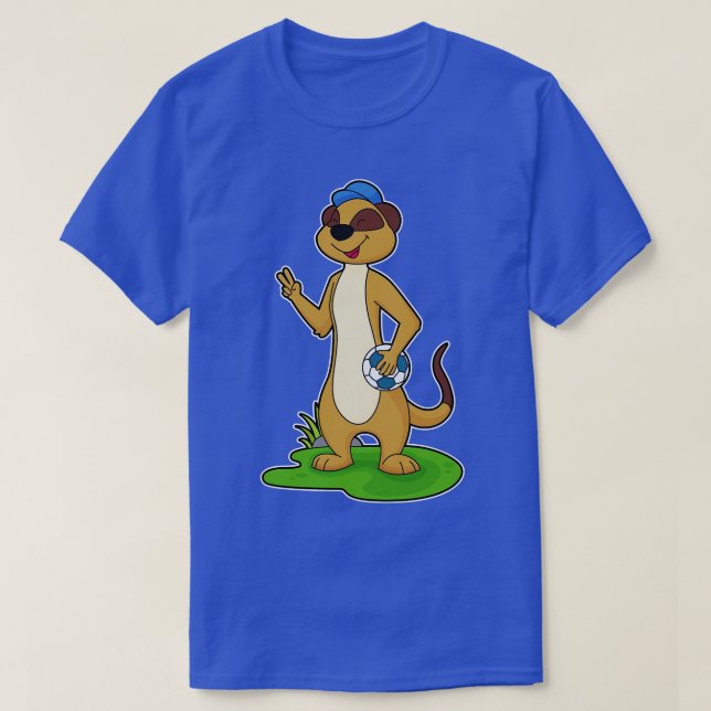 Camiseta Balonmano de Meerkat (Diseño del anverso)