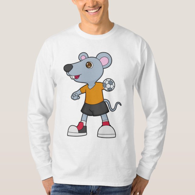 Camiseta Balonmano de ratón (Anverso)