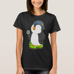 Camiseta Balonmano del jugador de balonmano de pingüino