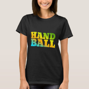 Camiseta Balonmano Diseñado Con Colores Naturales