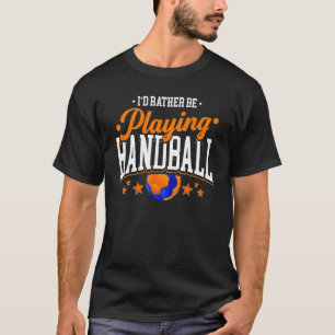 Camiseta Balonmano Gráfico Para Chicas Mujeres Niños Balon