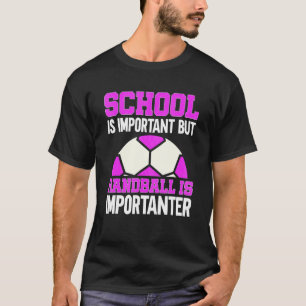 Camiseta Balonmano Gráfico Para Niñas Mujeres Niños Balonm