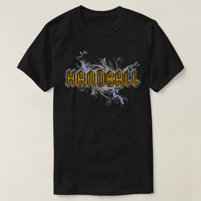 Camiseta Balonmano Metalizado fuerte (Diseño del anverso)