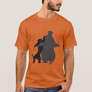 Camiseta Baloo y Bagheera vintage