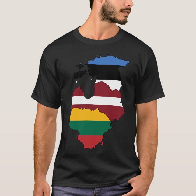 Camiseta Baltic States (Anverso)