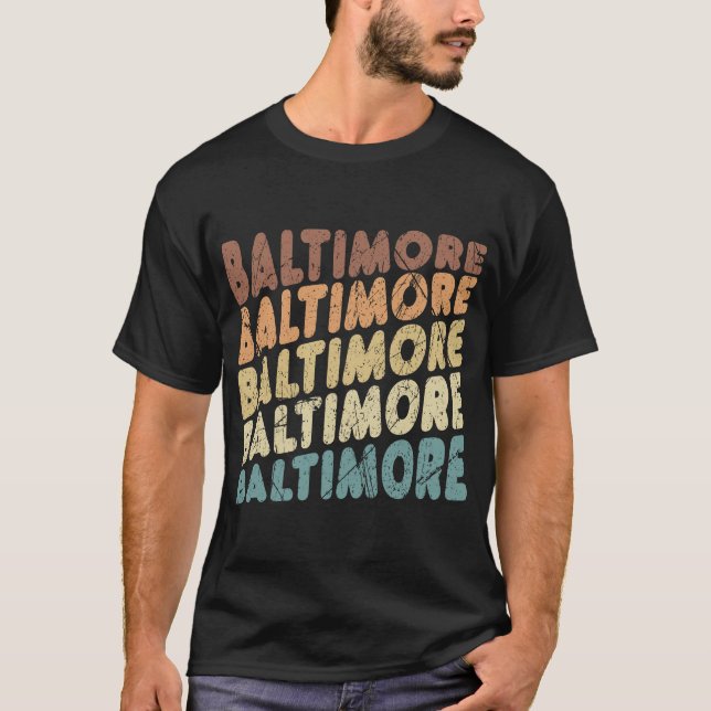 Camiseta ¡Baltimore! (Anverso)
