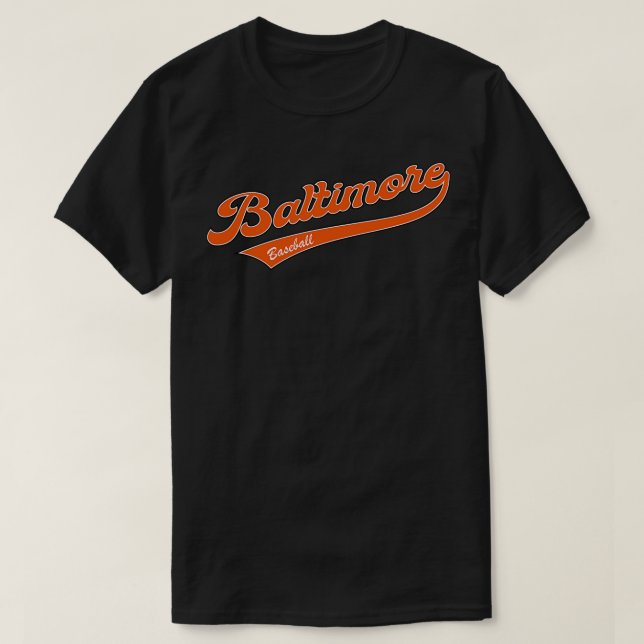 Camiseta Baltimore Baseball (Diseño del anverso)