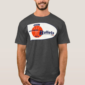 Camiseta Baltimore Bullets Defunción equipo de baloncesto 1