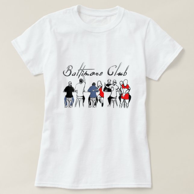 Camiseta Baltimore Club (Diseño del anverso)