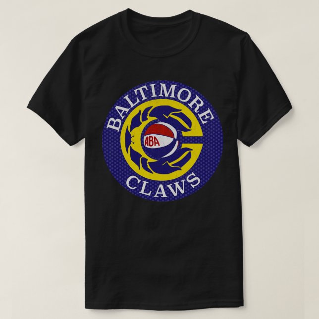 Camiseta Baltimore Deunct Clawga ABA Baloncesto 1976 (Diseño del anverso)