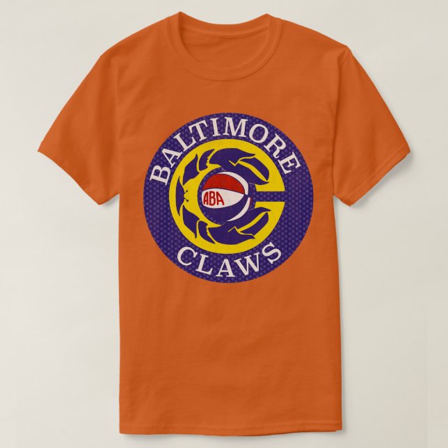 Camiseta Baltimore Deunct Clawga ABA Baloncesto 1976 (Diseño del anverso)