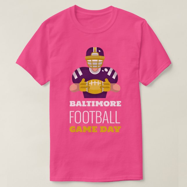 Camiseta Baltimore Game Day (Diseño del anverso)
