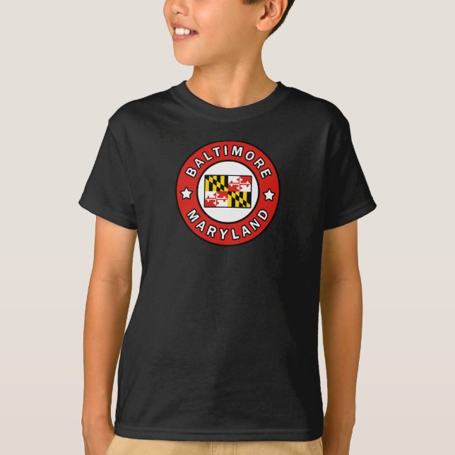 Camiseta Baltimore Maryland (Anverso)
