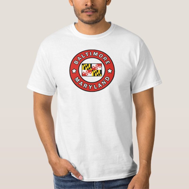 Camiseta Baltimore Maryland (Anverso)
