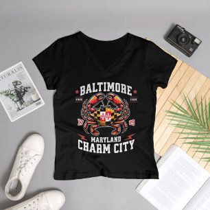Camiseta Baltimore Maryland Charm City