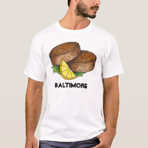 Camiseta Baltimore Maryland Crab Crabakes Comida de marisco