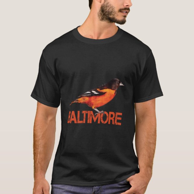 Camiseta Baltimore Maryland Lord Baltimore Oriole Eye (Anverso)