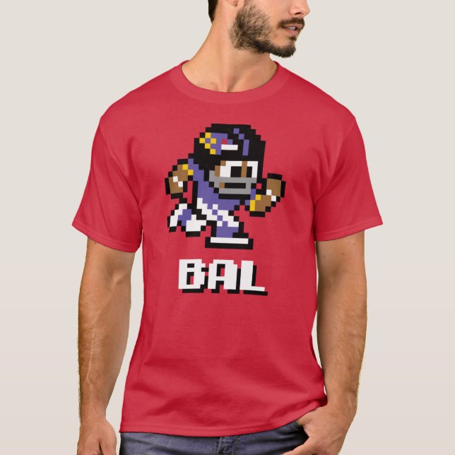 Camiseta Baltimore Ravens Tecmo Super Bowl (Anverso)
