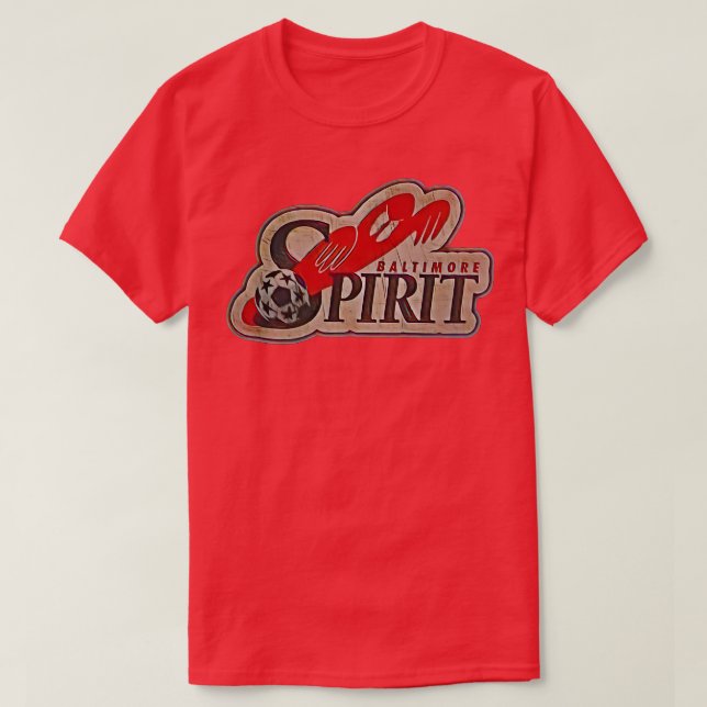 Camiseta Baltimore Spirit Soccer (Diseño del anverso)