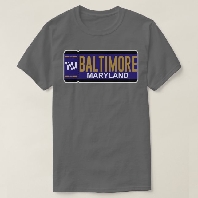 Camiseta Baltimore Ticket 1 (Diseño del anverso)