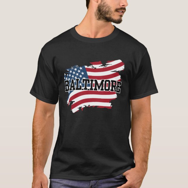 Camiseta Baltimore USA (Anverso)