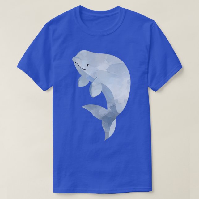 Camiseta Baluga Whale (Diseño del anverso)