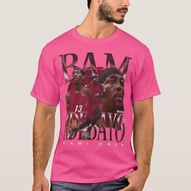Camiseta Bam Adebayo El Poder Clásico De Miami (Anverso)