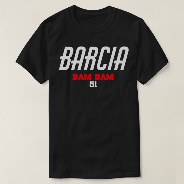 CAMISETA BAM BAM JUSTIN BARCIA 51 MOTOCROSS SUPERCROSS MERC (Diseño del anverso)