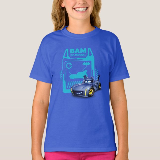 Camiseta Bam BatUCI™ - El Batmobile (Anverso)