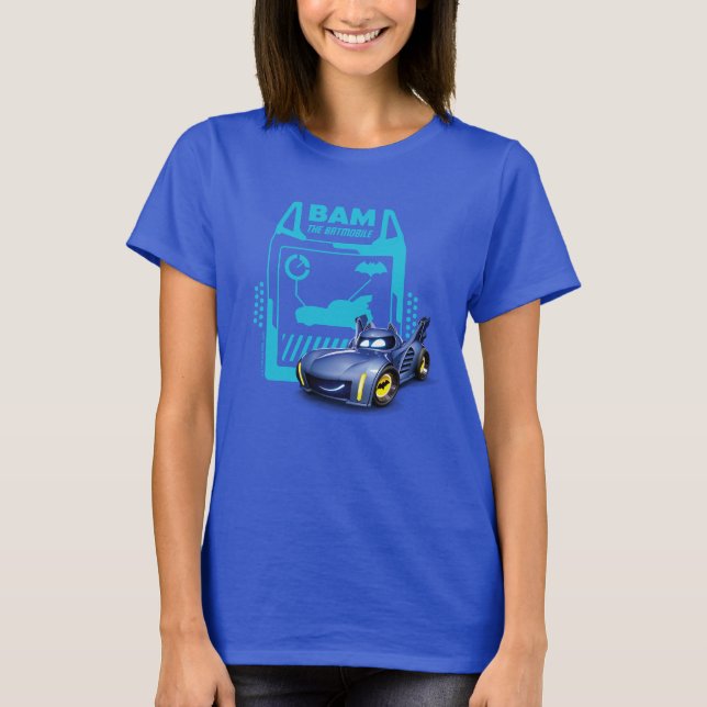 Camiseta Bam BatUCI™ - El Batmobile (Anverso)