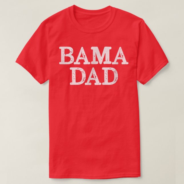 Camiseta Bama Dad Alabama (Diseño del anverso)