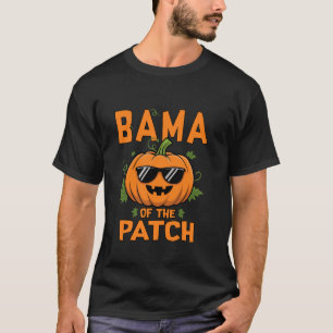 Camiseta Bama de calabaza de la familia de parches Hallowee