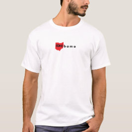 Camiseta Bama (OH) - rojo y negro