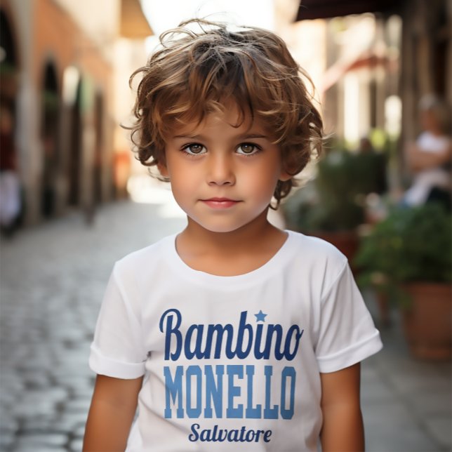 Camiseta Bambino Monello es un niño italiano gracioso (Bambino Monello (Italian for Bratty Little Boy)
Tee)