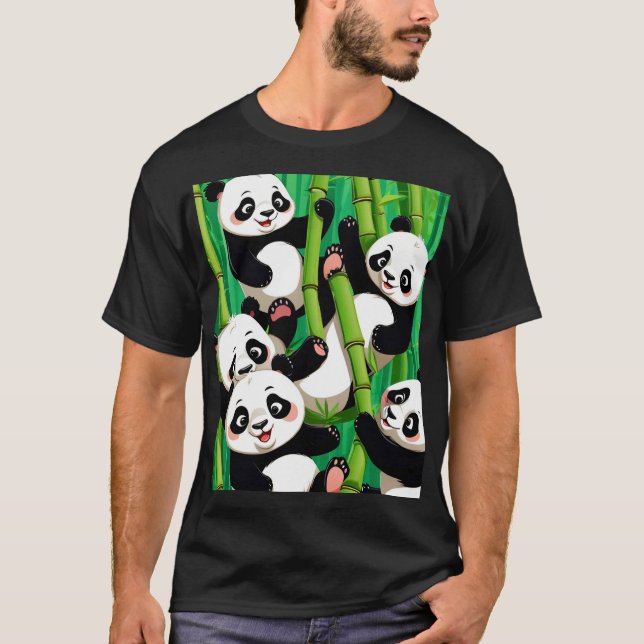 Camiseta Bamboo Panda (Anverso)