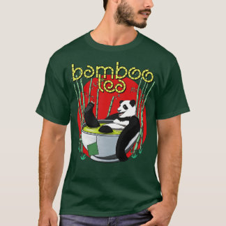 Camiseta Bamboo Tea Drinker Panda