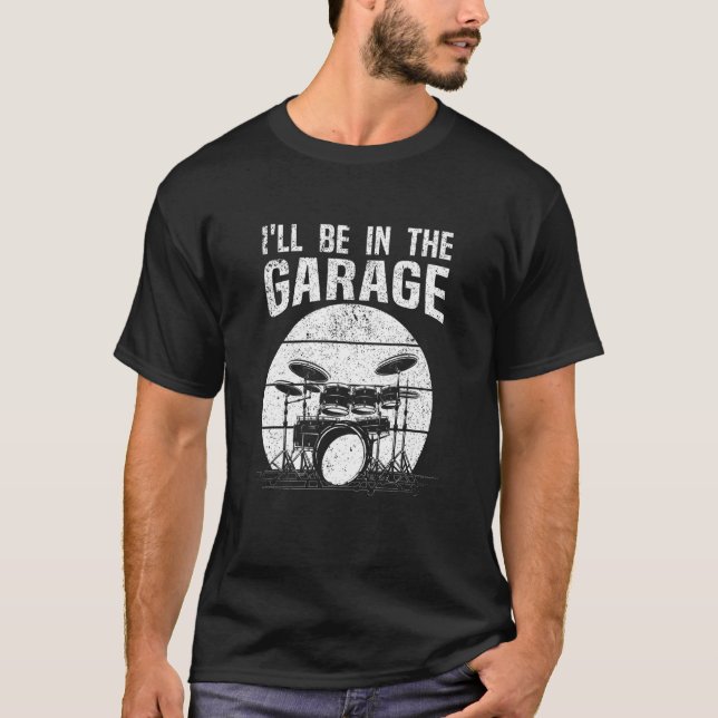 Camiseta Bambor Estaré en el tambor de Garage (Anverso)