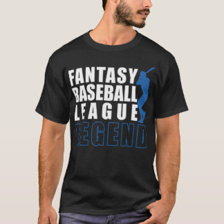 Camiseta Bambú divertido de la Liga Fantasía de Béisbol 