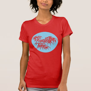 Camiseta Bambú japonés a la luz de la luna